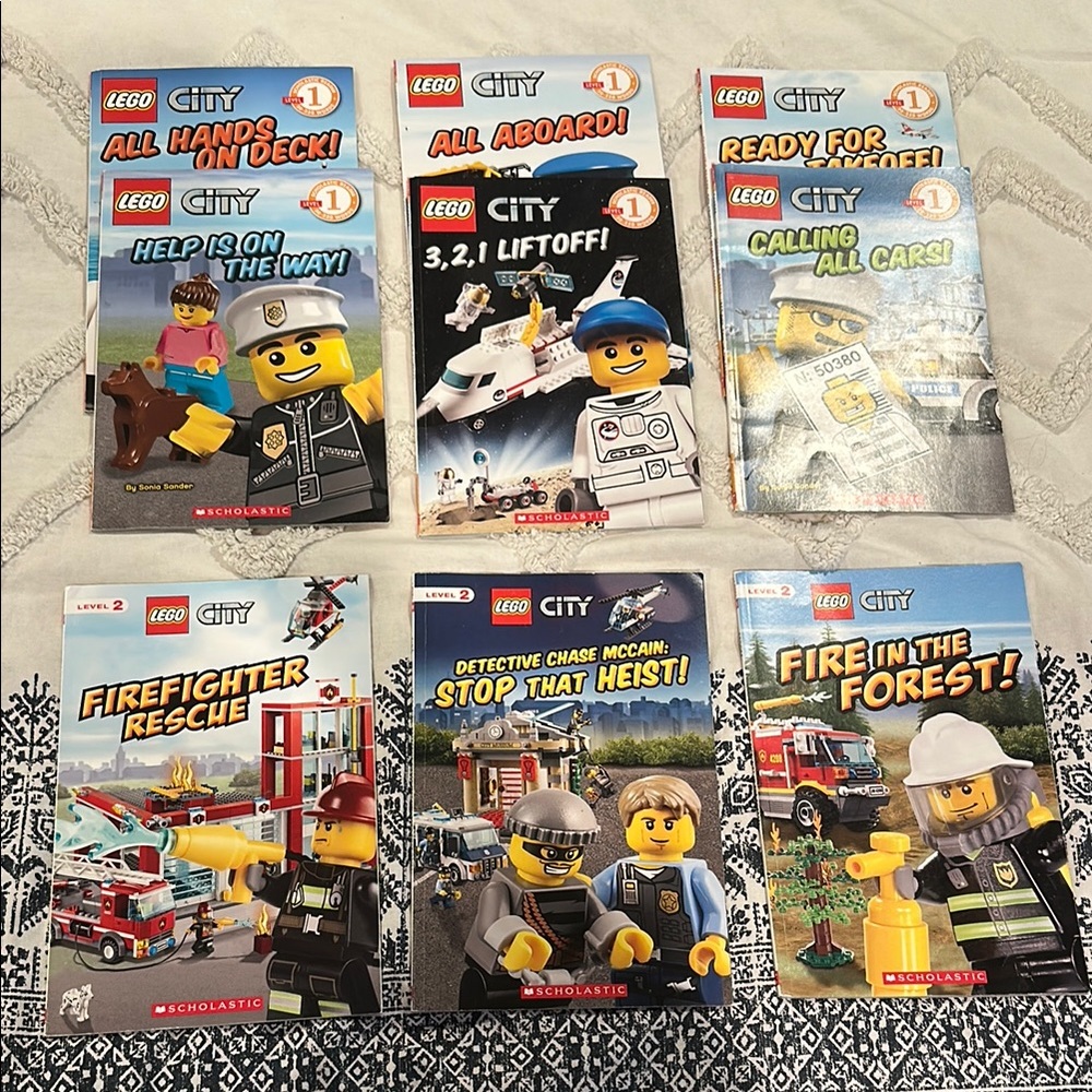 Lego City Book Bundle